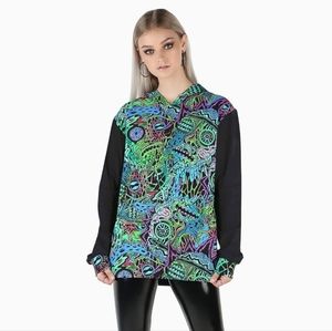Blackmilk Rick and Morty pullover hoodie XL